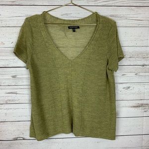Eileen Fisher Italian Yarn Knit Top H7